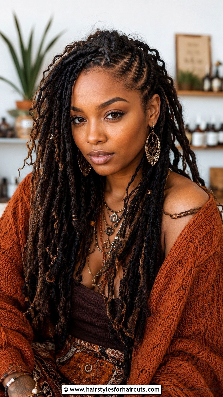 Distressed Locs Braids - 25 africa braid hairstyles - 25 africa braid hairstyles