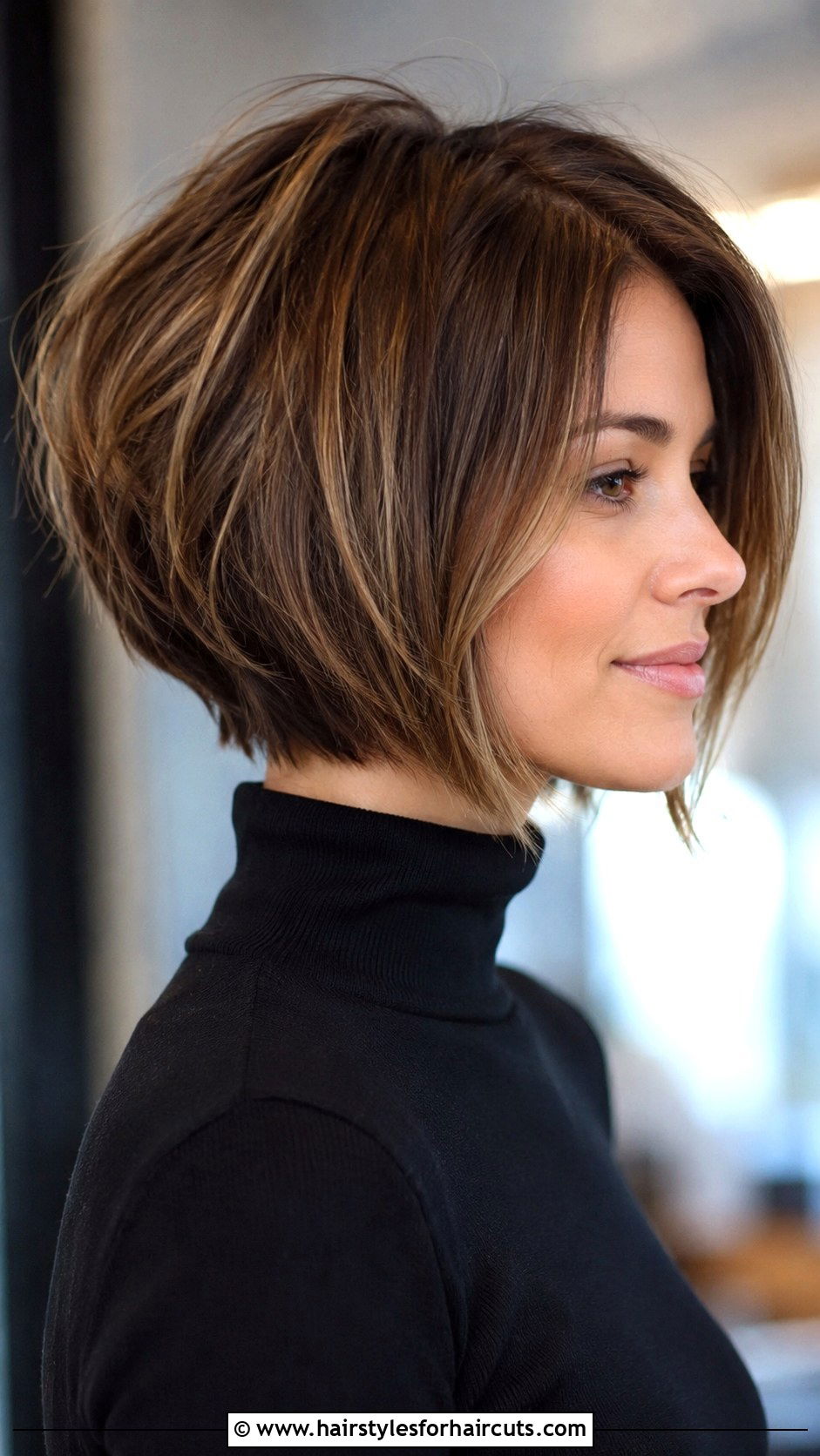 Diy Short Layered Bob - 25 diy haircuts - 25 diy haircuts