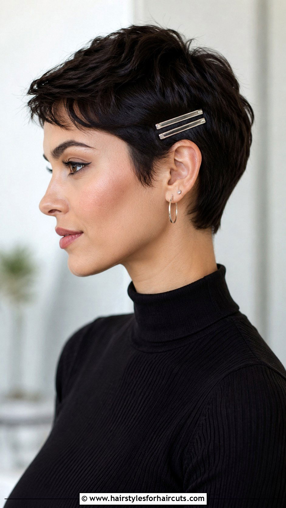 Double Barrette Pixie Cut - 25 barrette hairstyles short hair - 25 barrette hairstyles short hair
