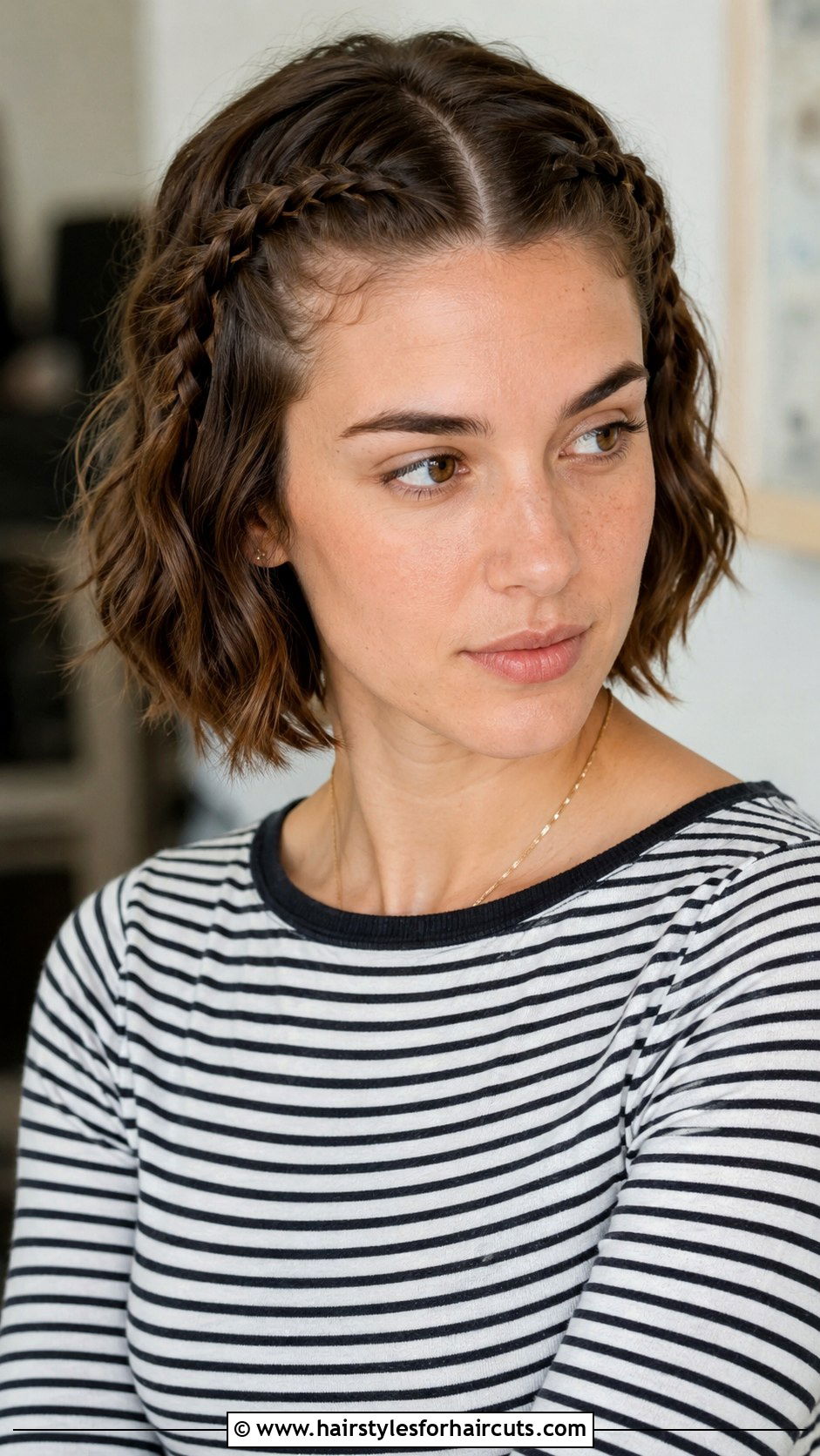 Double Braid For Short Hair - 25 cute braided hairstyles for short hair - 25 cute braided hairstyles for short hair