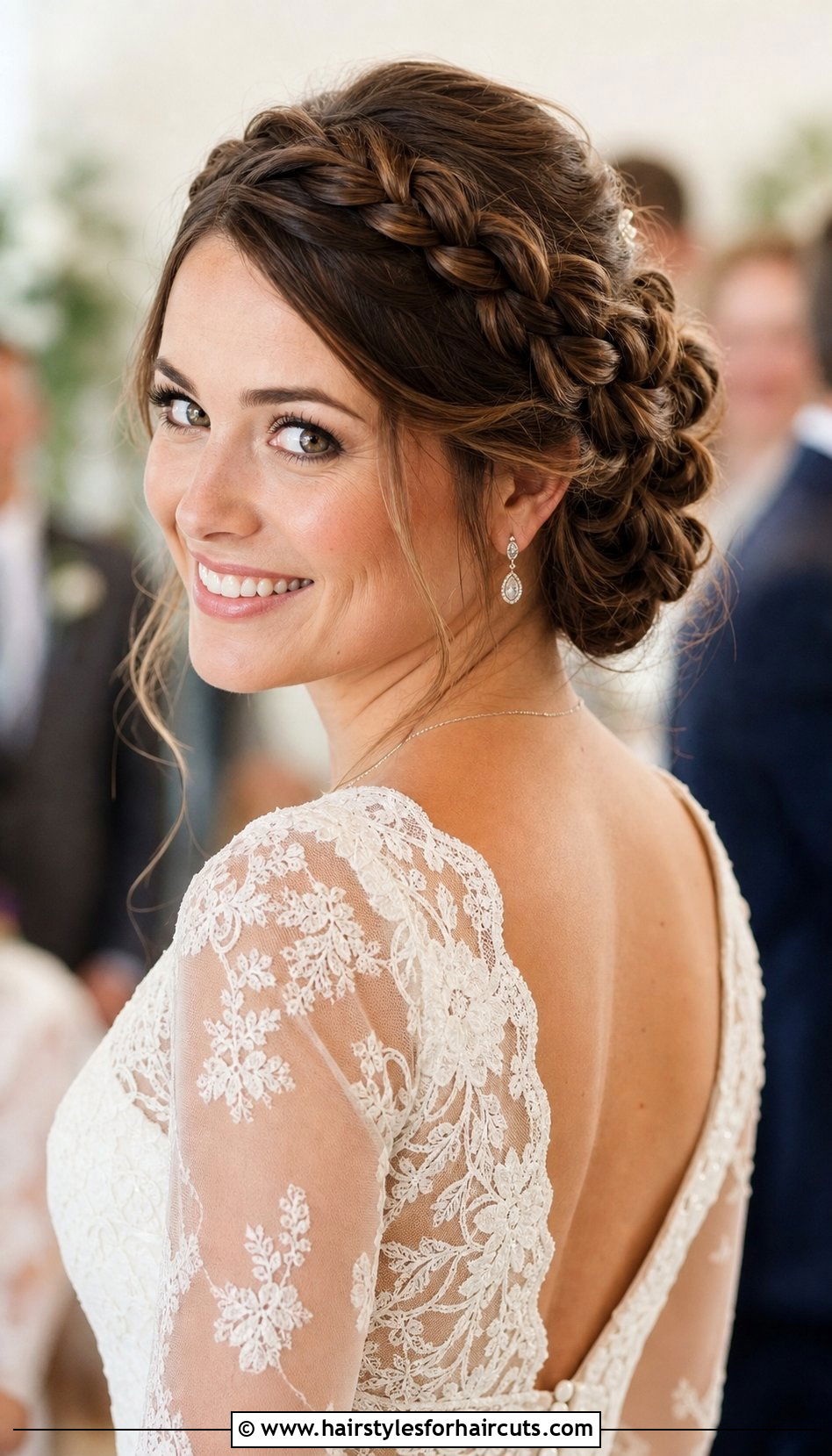 Double Braid Updo Wedding - 25 wedding hairstyles for thin hair - 25 wedding hairstyles for thin hair