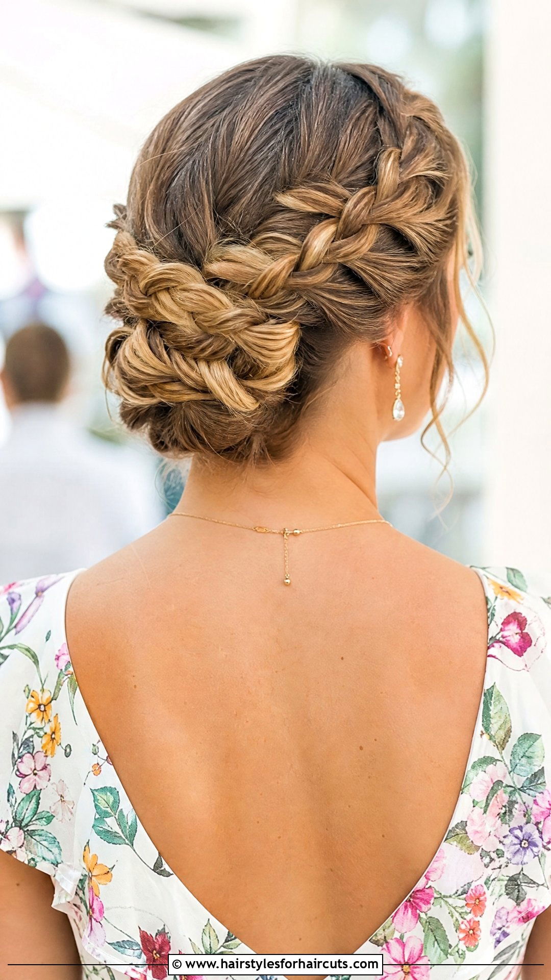 Double Braided Updo - 25 formal hairstyles for thin hair - 25 formal hairstyles for thin hair