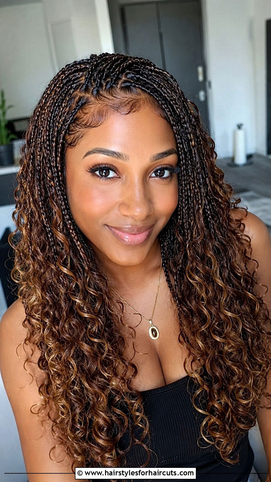 Double Braids Into Curly Ponytail - 25 concert hairstyles for curly hair - 25 concert hairstyles for curly hair