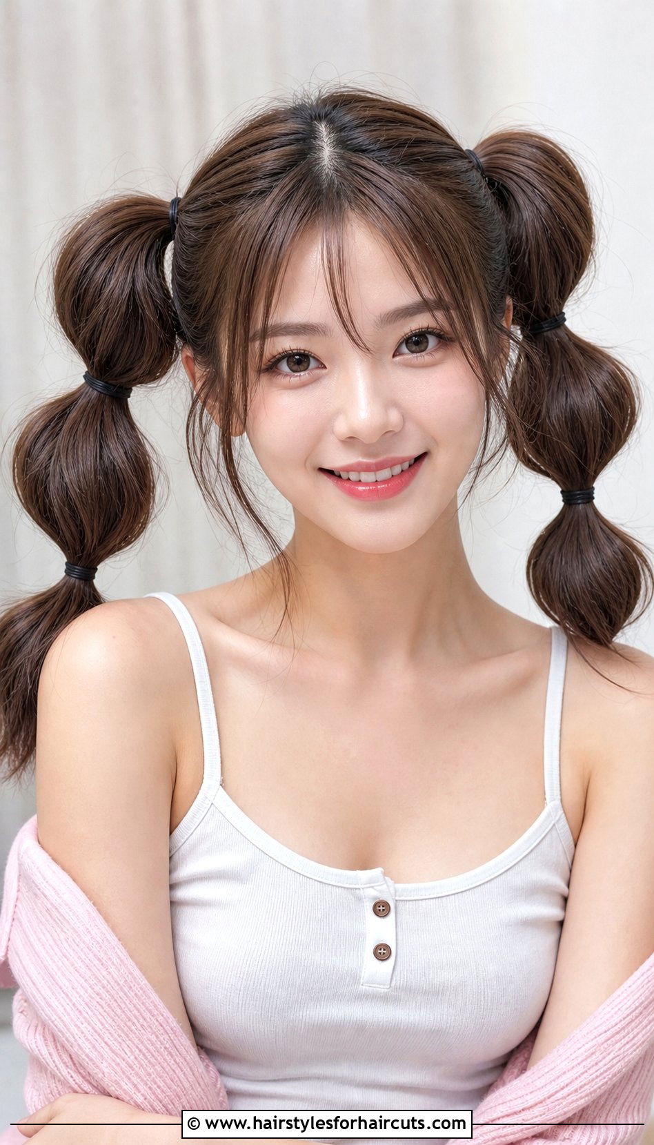 Double Bubble Ponytails Short Hair - 25 short hair rubber band hairstyles - 25 short hair rubber band hairstyles