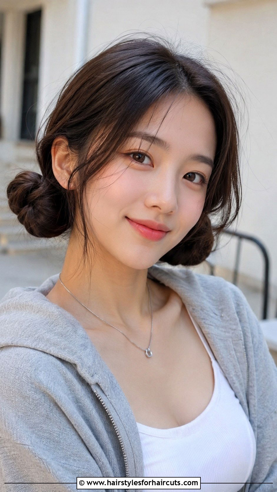 Double Buns - 25 easy hairstyles for greasy hair - 25 easy hairstyles for greasy hair
