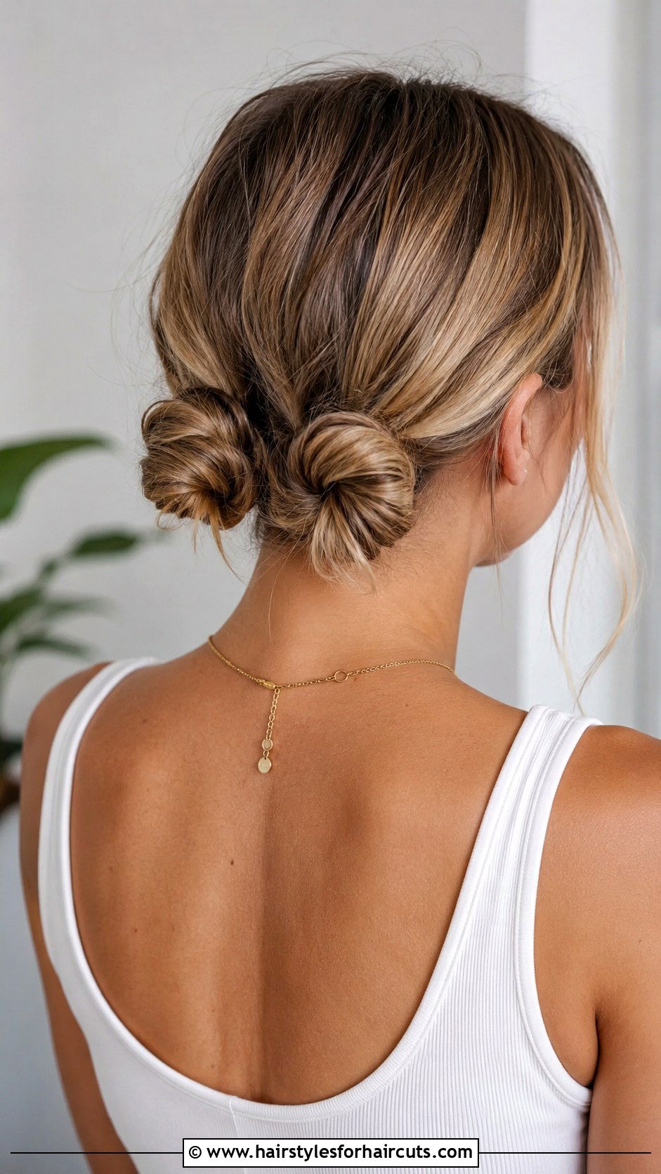 Double Chignon - 25 chignon hairstyles - 25 chignon hairstyles
