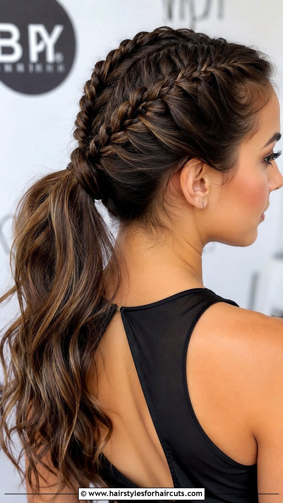 Double Dutch Braid Prom Hairstyle - 25 prom hairstyles for long thick hair - 25 prom hairstyles for long thick hair