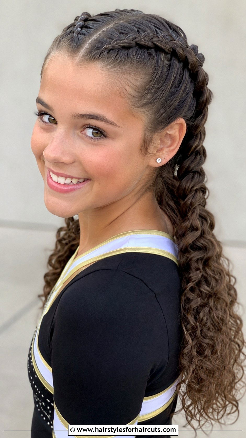 Double Dutch Braids - 25 cheerleading hairstyles for black hair - 25 cheerleading hairstyles for black hair