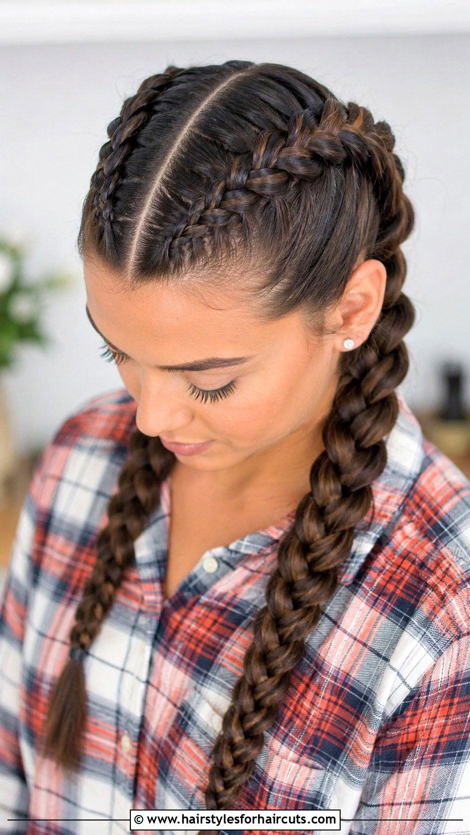 Double Dutch Braids - 25 cowgirl hairstyles - 25 cowgirl hairstyles