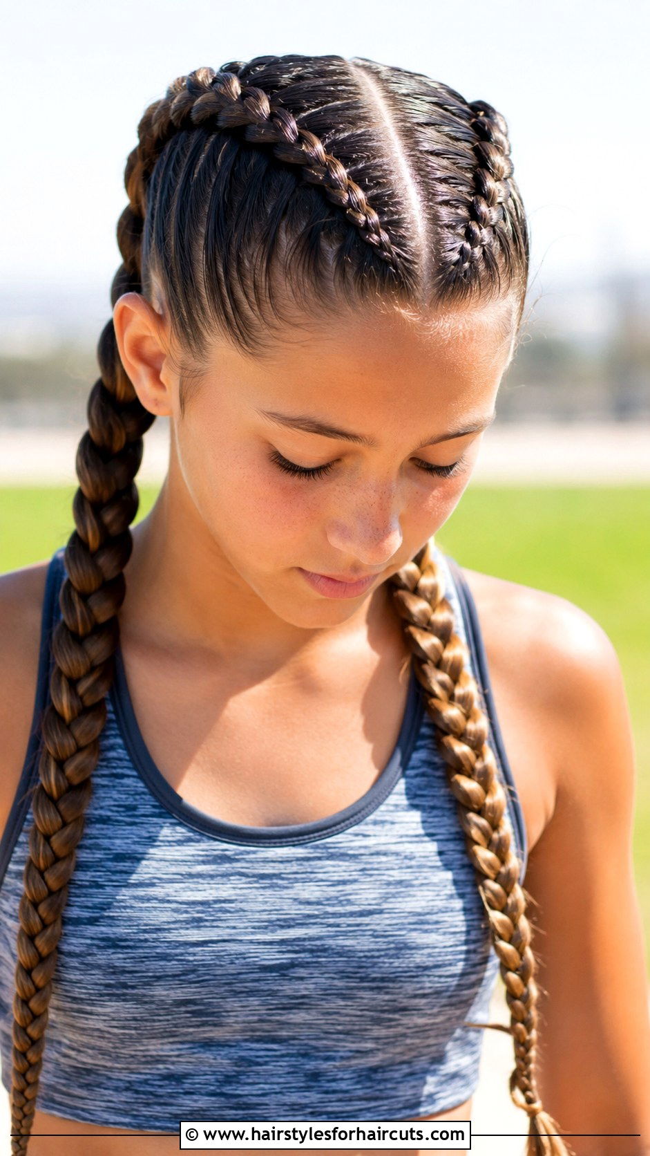 Double Dutch Braids - 25 5th grade hairstyles - 25 5th grade hairstyles