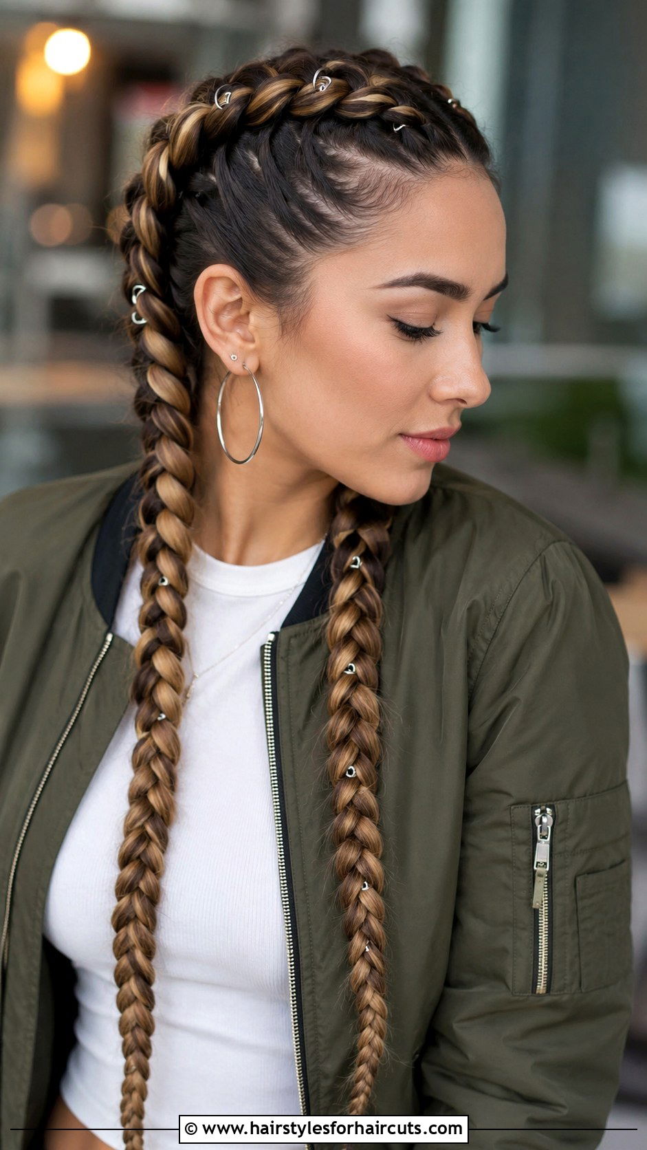 Double Dutch Braids - 25 date night hairstyles - 25 date night hairstyles