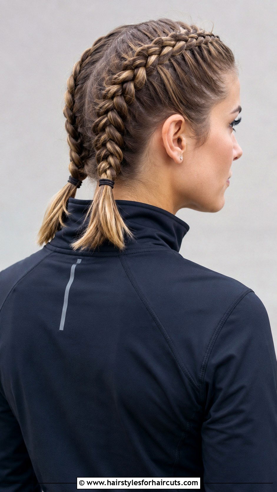 Double Dutch Braids Bob - 25 athletic sporty hairstyles for short hair - 25 athletic sporty hairstyles for short hair