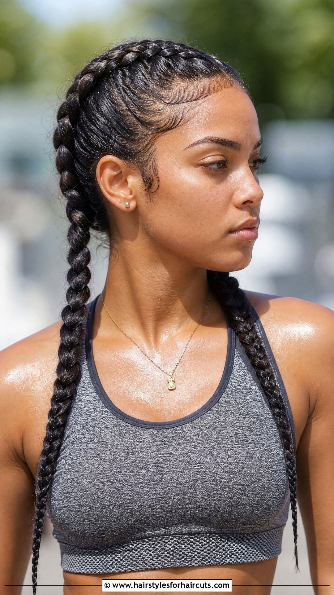 Double Dutch Braids Hairstyle - 25 hairstyles png - 25 hairstyles png