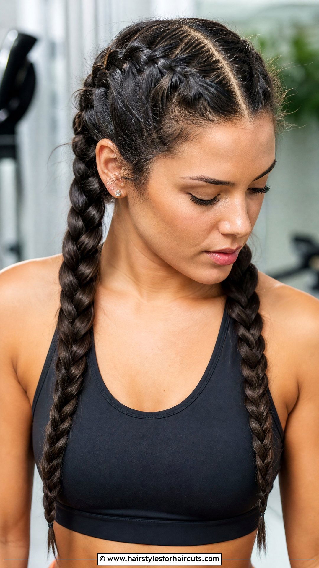 Double Dutch Braids Long Hair - 25 summer hairstyles for long hair - 25 summer hairstyles for long hair
