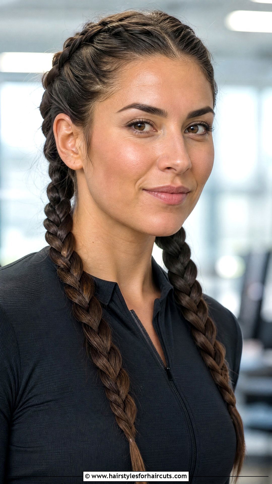 Double French Braids - 25 working hairstyles for long hair - 25 working hairstyles for long hair