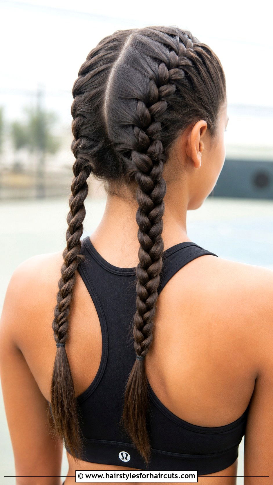 Double French Braids Curly Hair - 25 cute hairstyles for girls with curly hair - 25 cute hairstyles for girls with curly hair