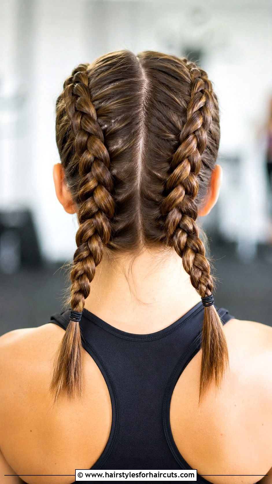 Double French Braids - 25 braid hairstyles shoulder length hair - 25 braid hairstyles shoulder length hair