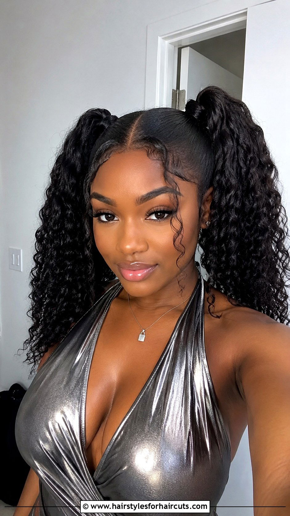 Double High Ponytail - 25 90s ponytail hairstyles black hair - 25 90s ponytail hairstyles black hair