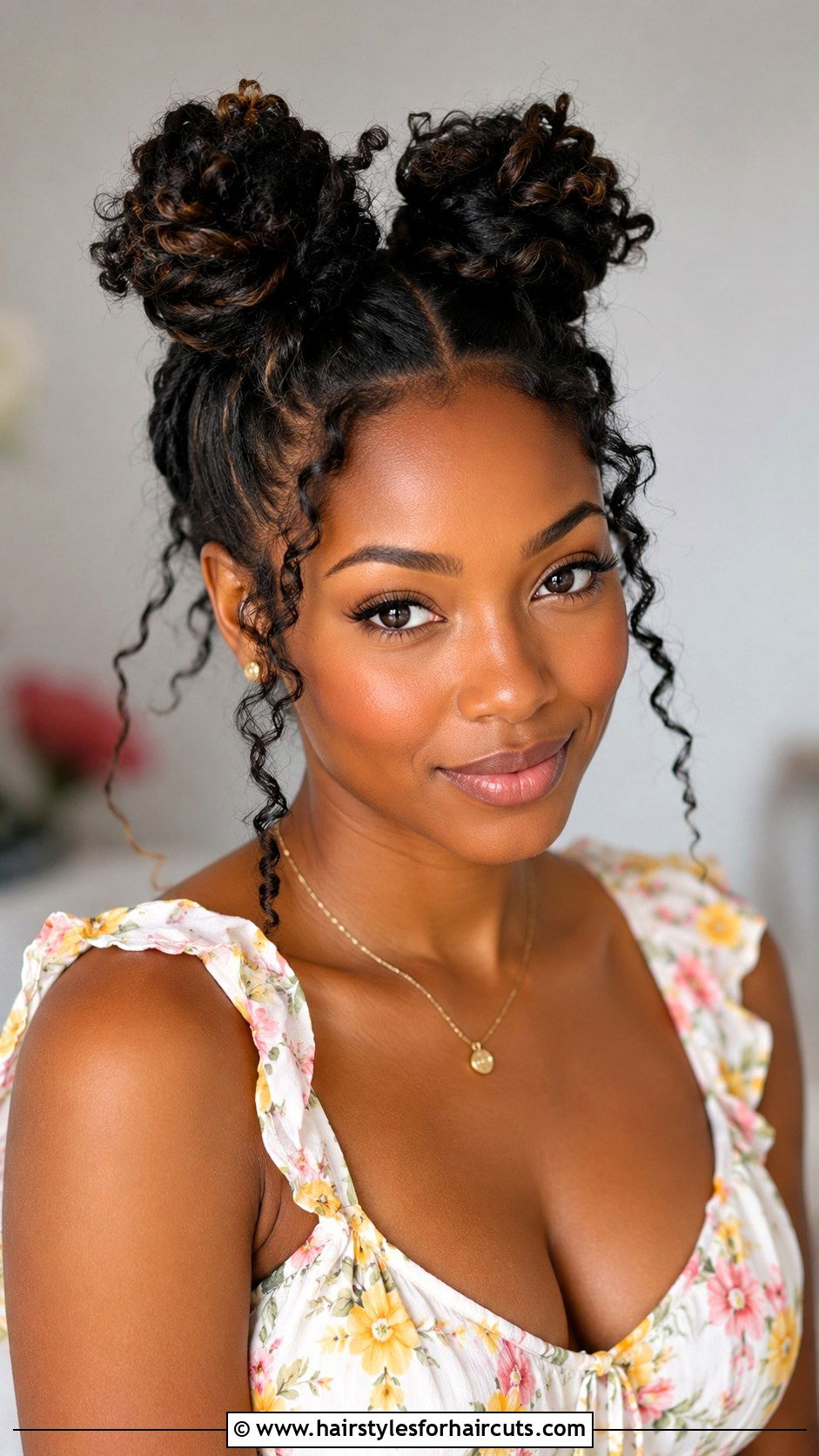 Double Knot Buns Natural Hair - 25 double bun hairstyles black hair - 25 double bun hairstyles black hair