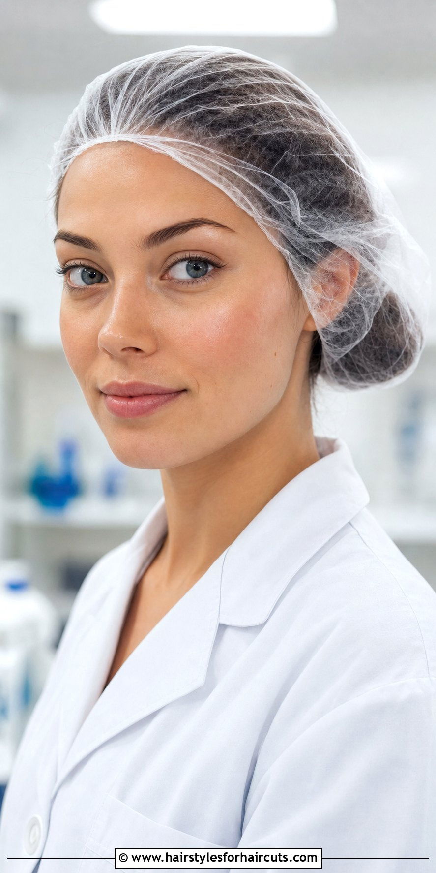 Double Low Buns With Hair Net - 25 hair net hairstyles for work - 25 hair net hairstyles for work