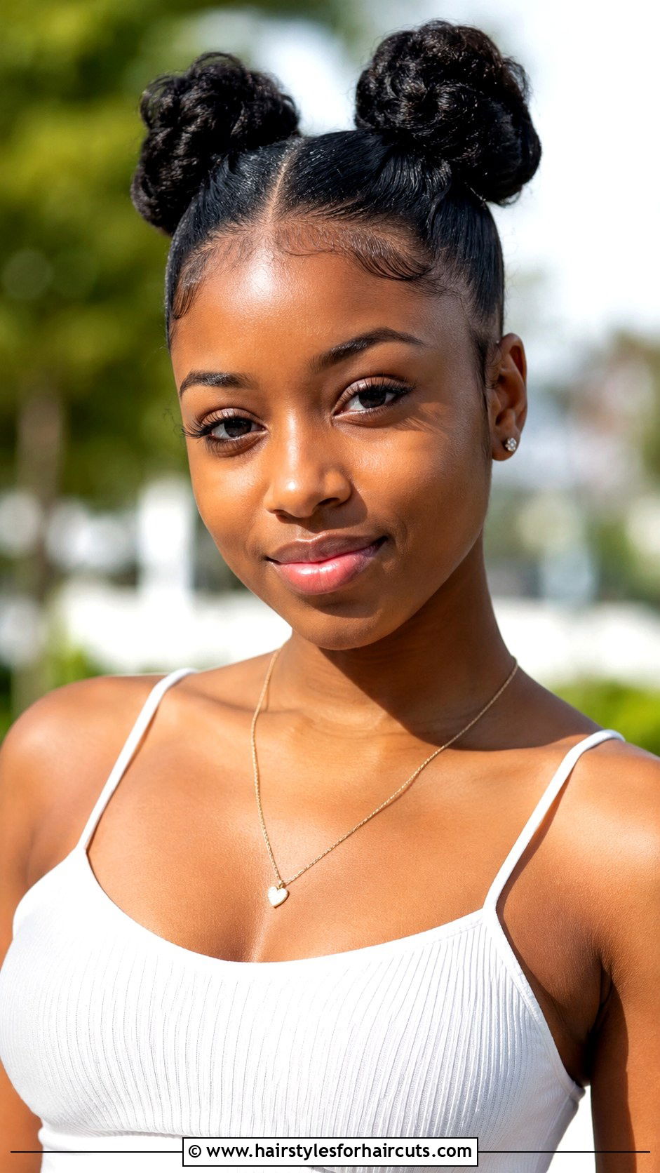 Double Space Buns Black Hair - 25 double bun hairstyles black hair - 25 double bun hairstyles black hair