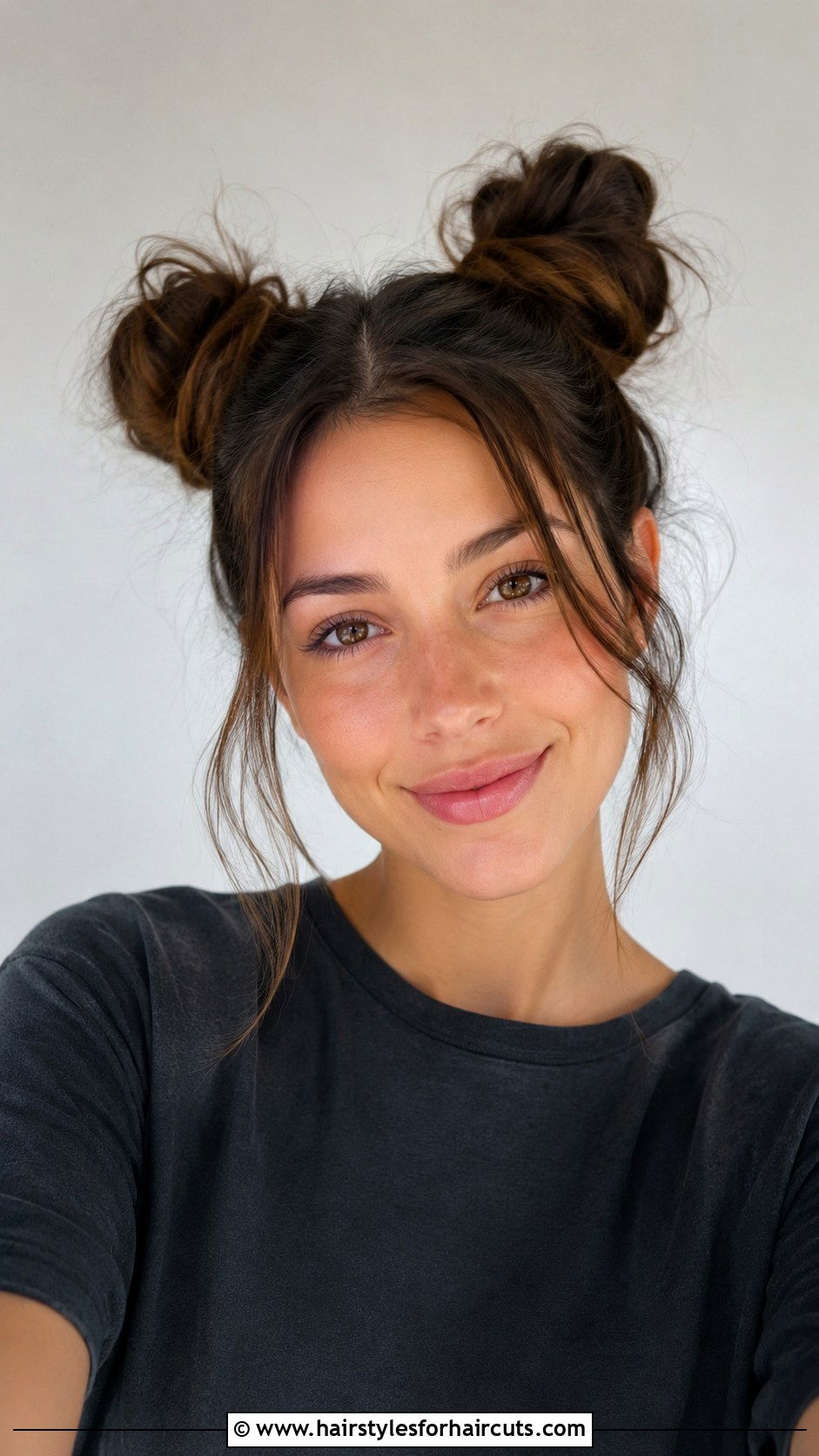 Double Space Buns - 25 5 minute hairstyles - 25 5 minute hairstyles