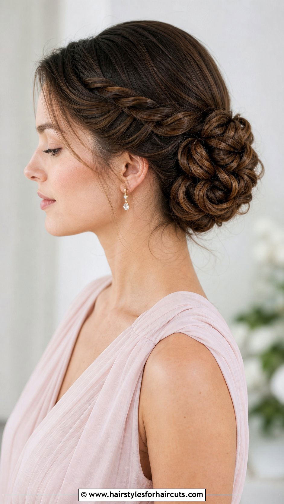 Double Strand Twist Greek Updo - 25 greek hairstyles - 25 greek hairstyles