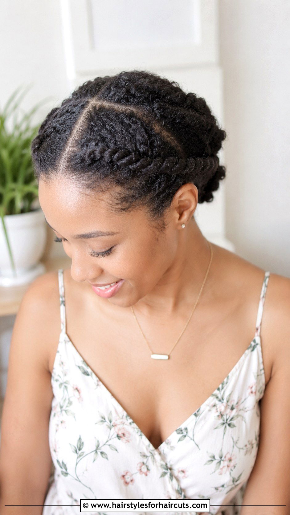 Double Twist Short Hair - 25 beach hairstyles for short hair - 25 beach hairstyles for short hair