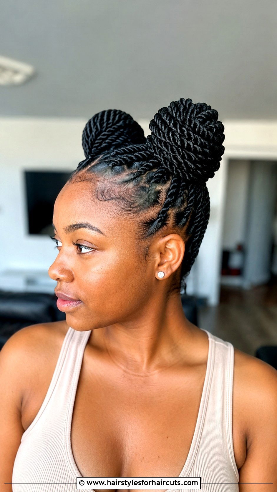 Double Twisted Buns Black Hair - 25 double bun hairstyles black hair - 25 double bun hairstyles black hair
