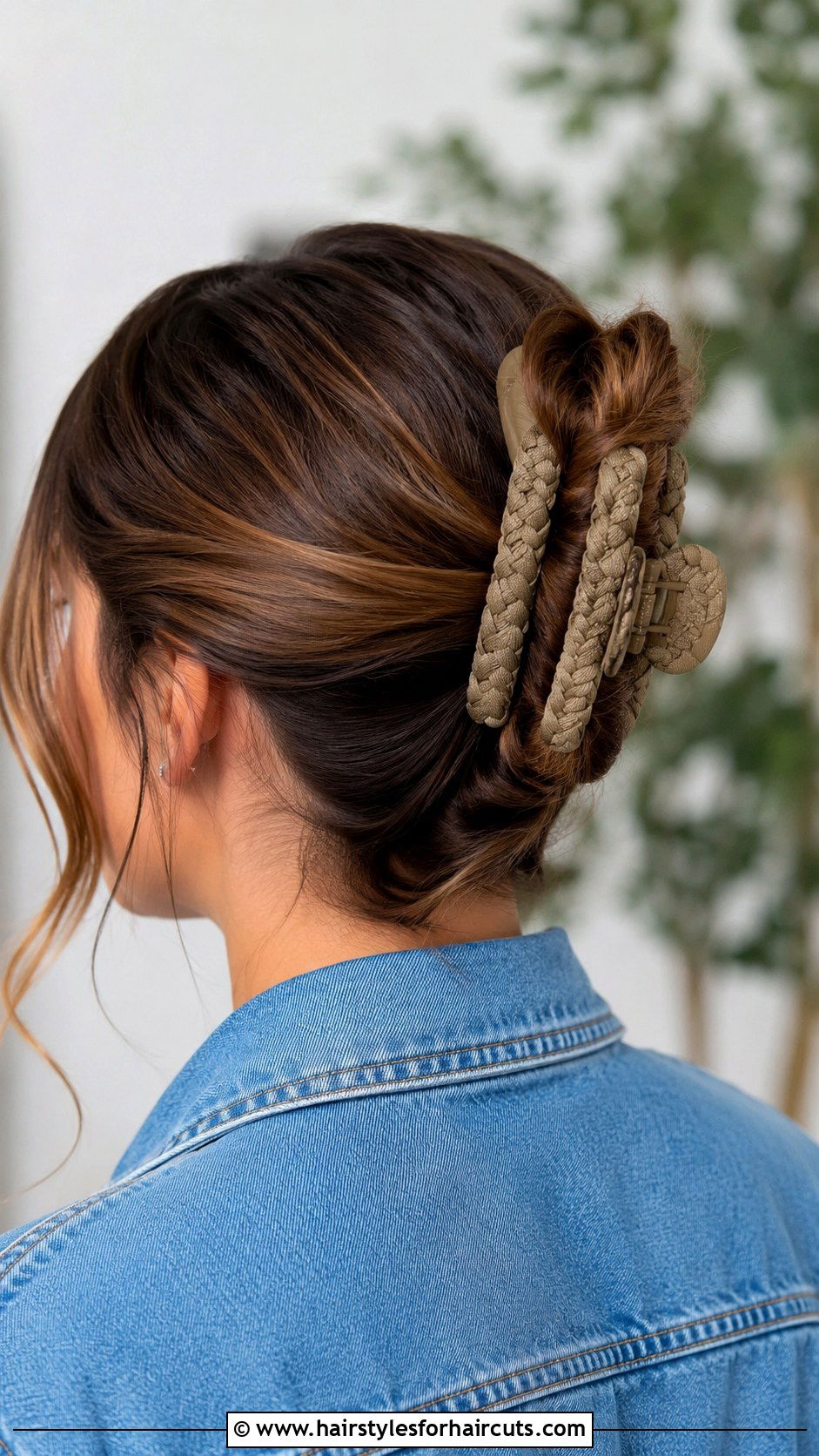 Double Twisted Claw Clip - 25 claw clip hairstyles medium hair - 25 claw clip hairstyles medium hair