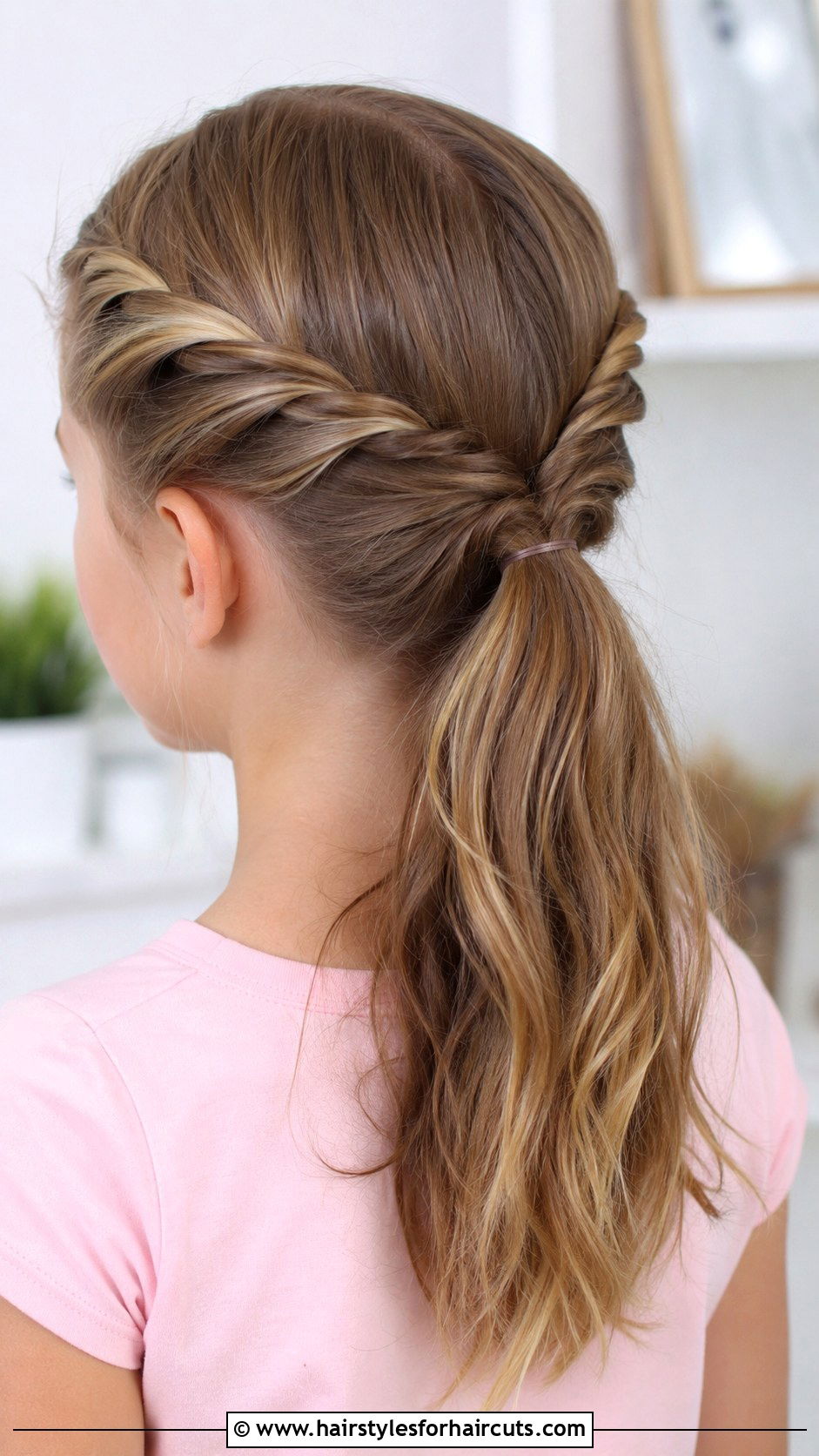 Double Twisted Ponytail For School - 25 school hairstyles - 25 school hairstyles