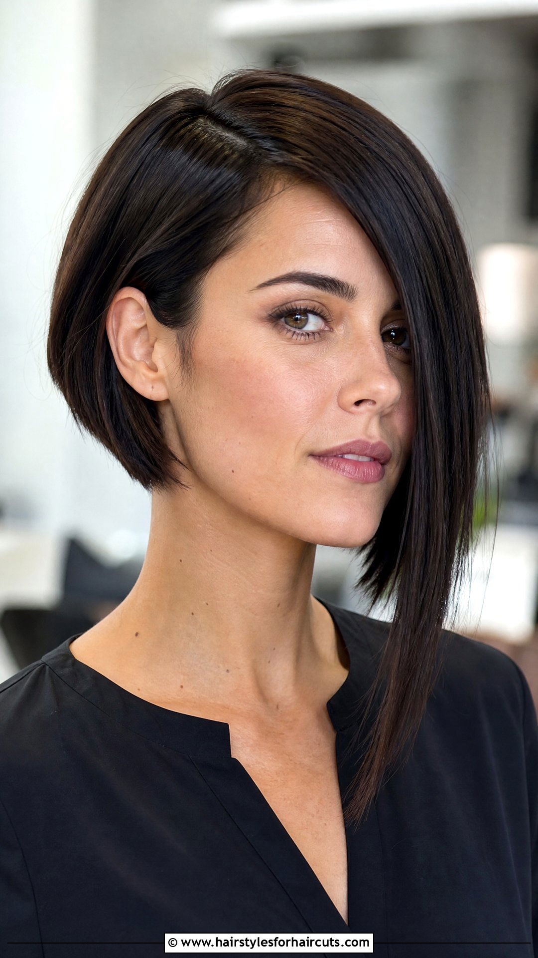 Dramatic Asymmetric Bob - 25 wicked hairstyles - 25 wicked hairstyles
