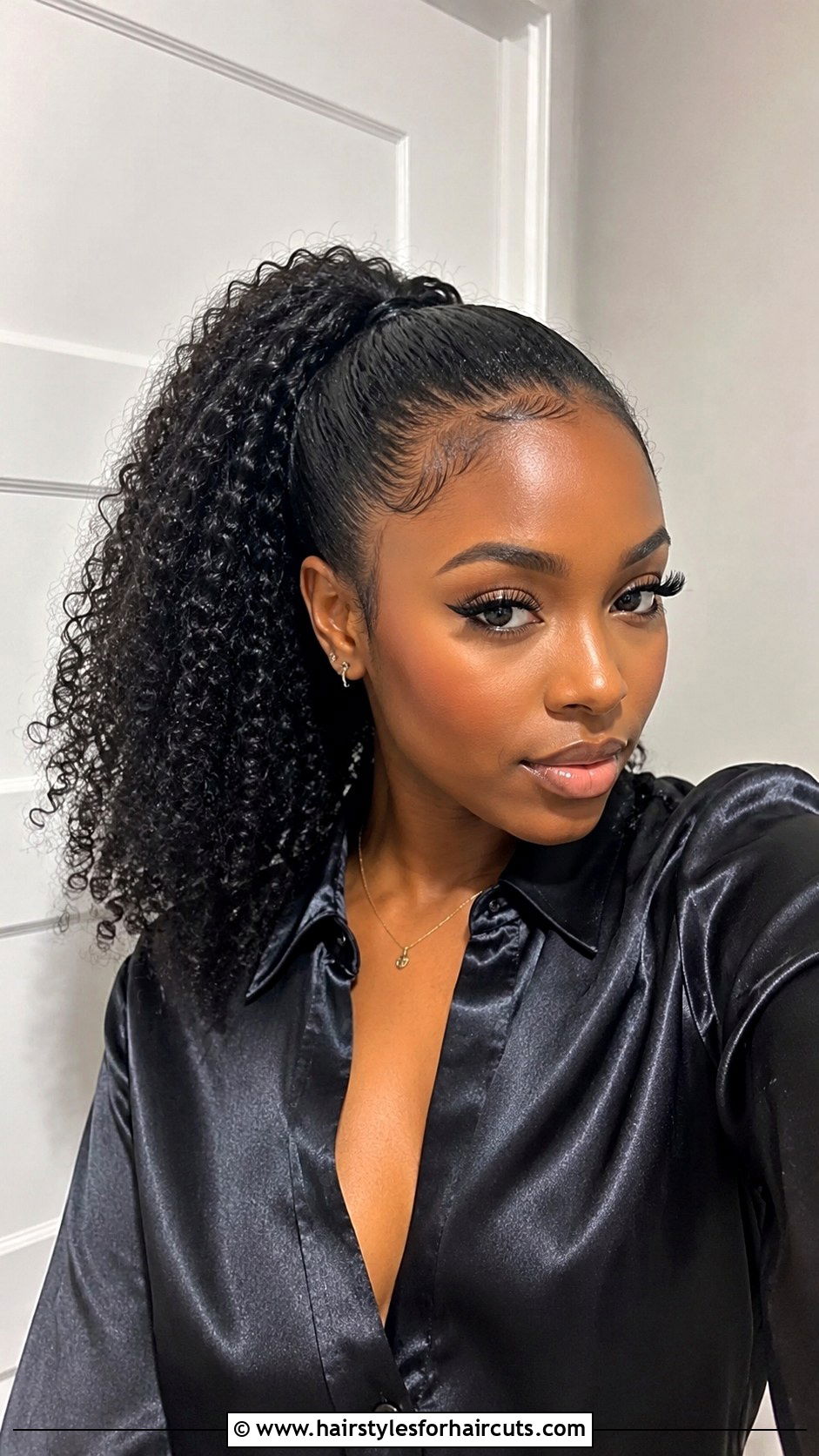 Drawstring Ponytail - 25 90s ponytail hairstyles black hair - 25 90s ponytail hairstyles black hair