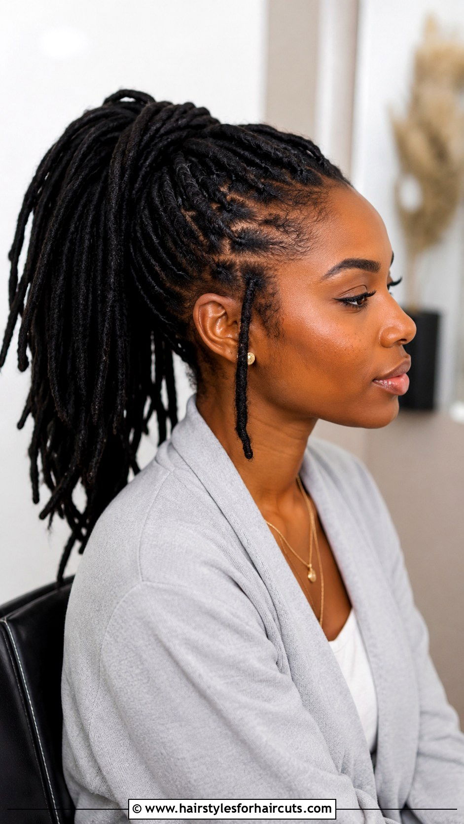 Dreadlock Drawstring Ponytail - 25 drawstring ponytail hairstyles for black hair - 25 drawstring ponytail hairstyles for black hair