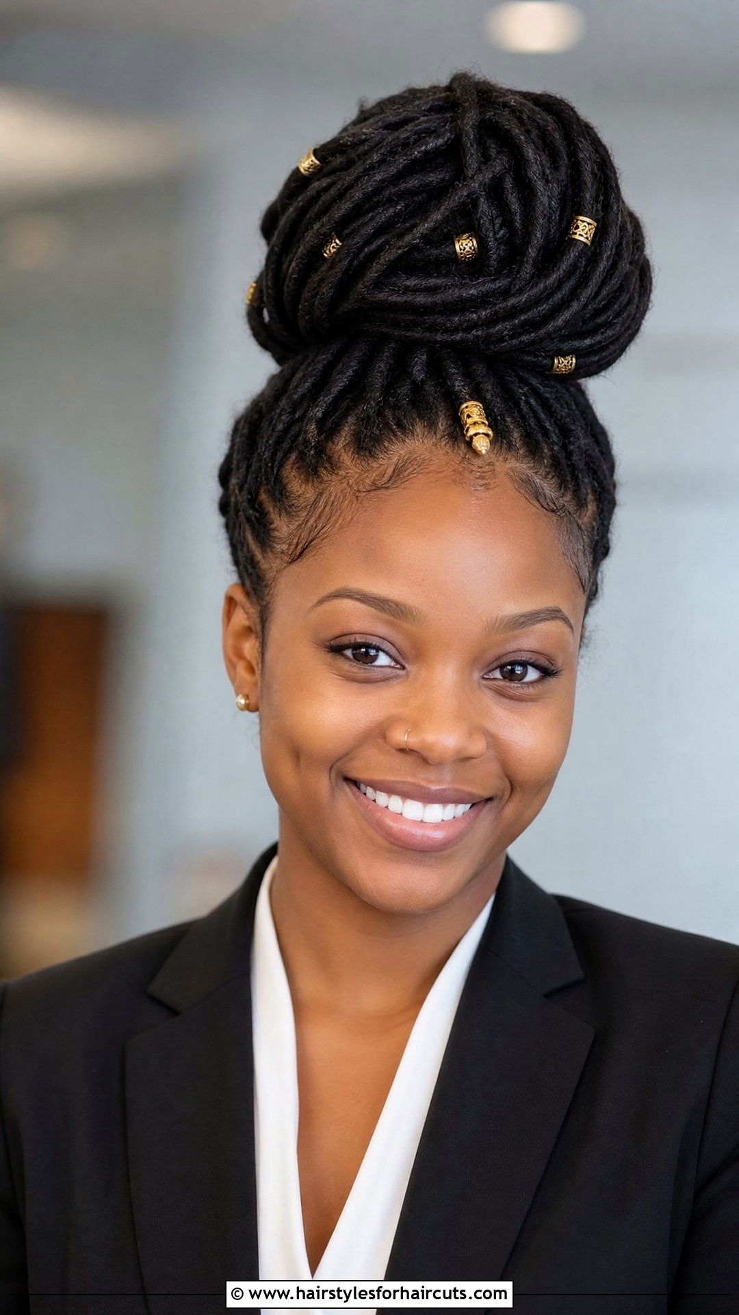 Dreadlock High Bun - 25 dreadlock hairstyles - 25 dreadlock hairstyles