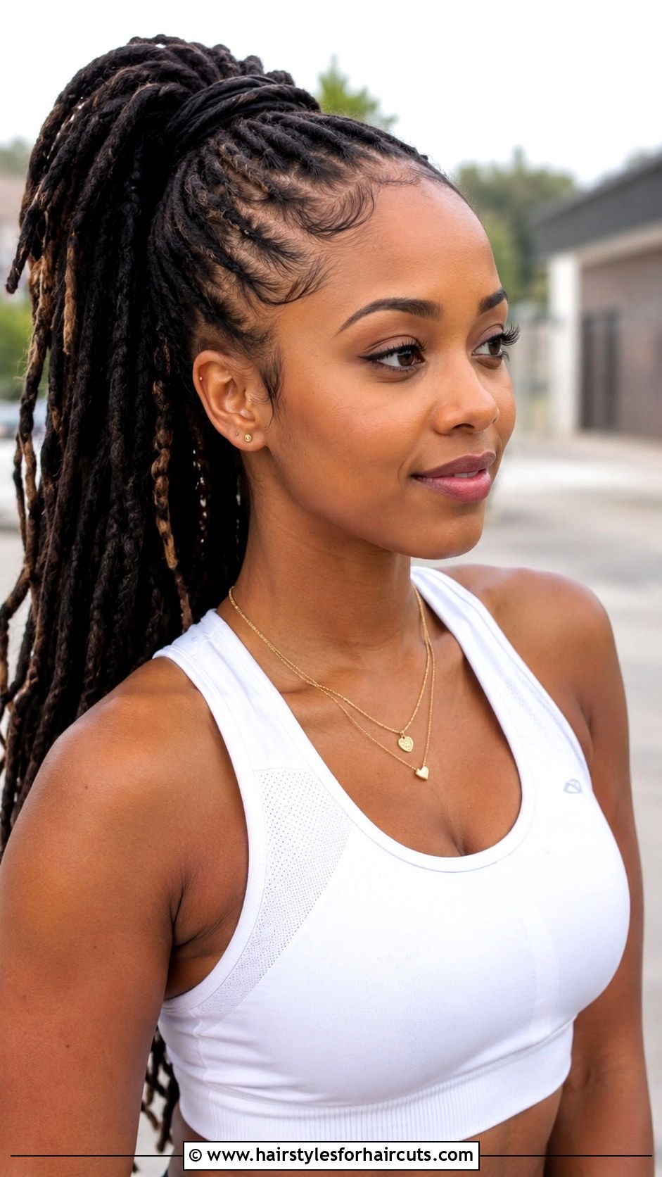 Dreadlock Ponytail - 25 dread hairstyles for ladies - 25 dread hairstyles for ladies