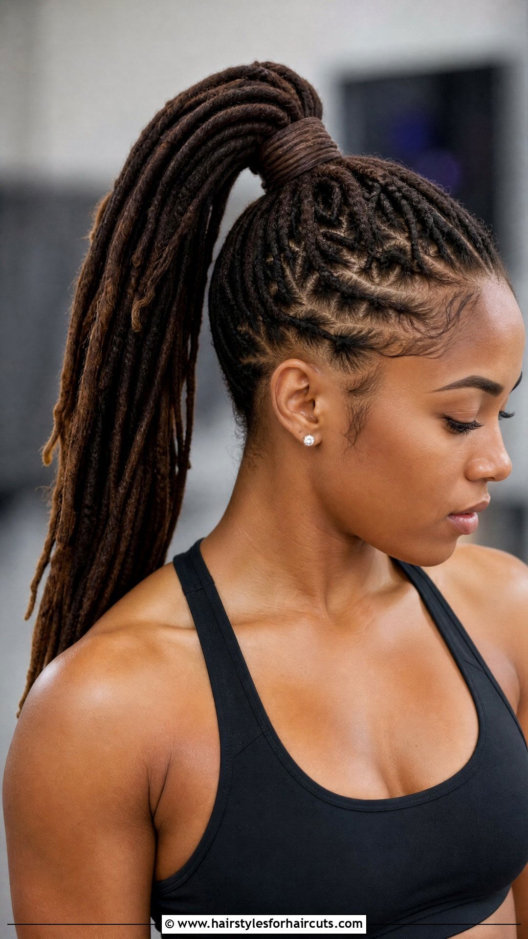 Dreadlock Ponytail - 25 dreadlock hairstyles - 25 dreadlock hairstyles