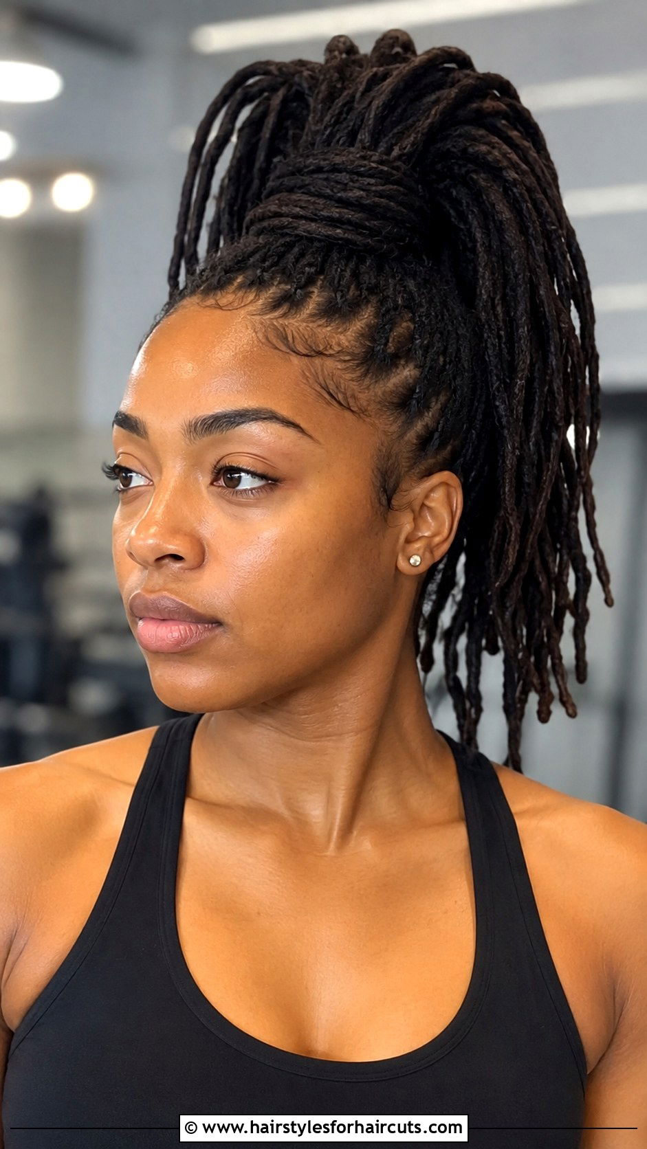 Dreadlock Ponytail - 25 dred hairstyles - 25 dred hairstyles