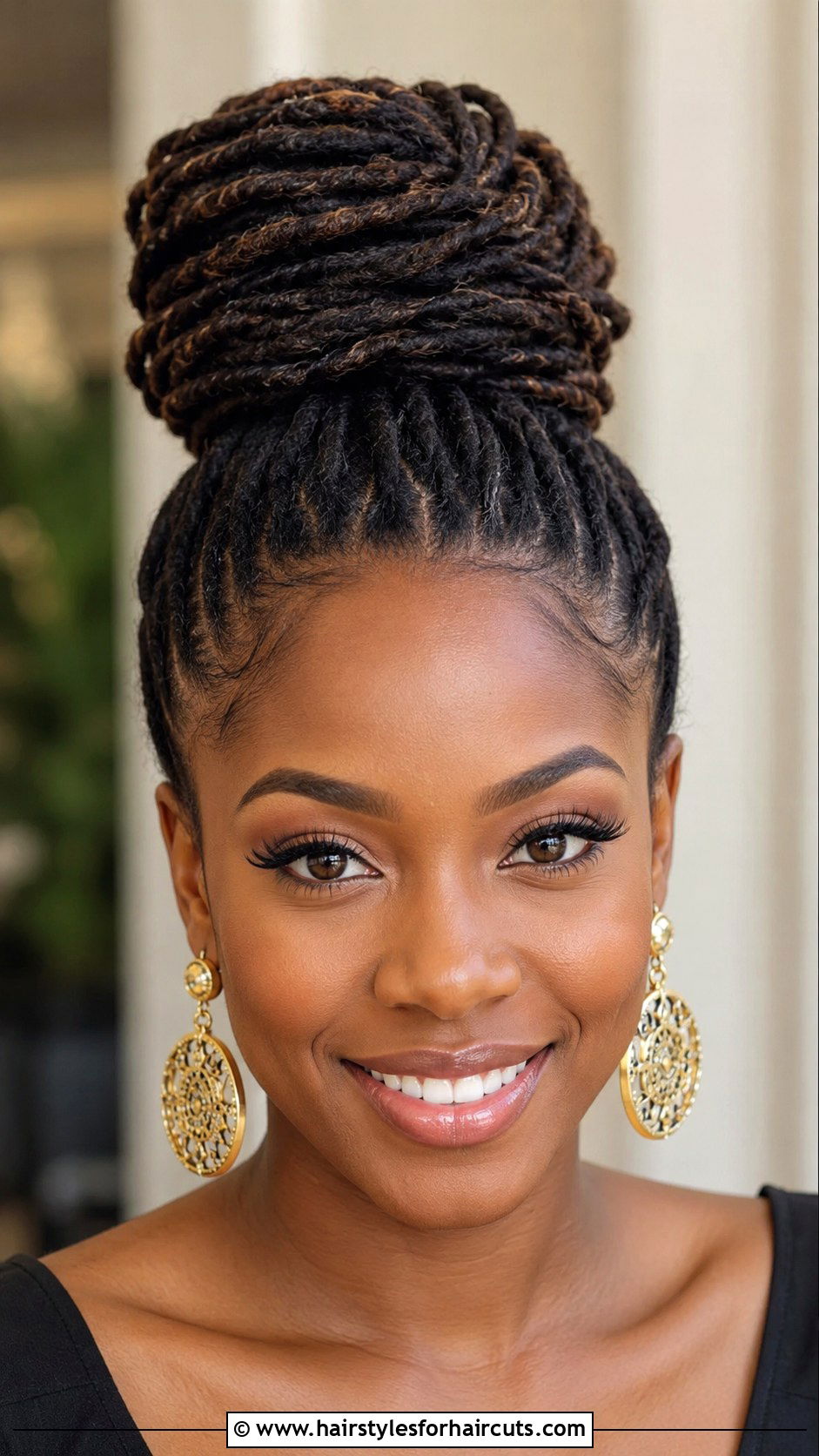 Dreadlock Space Buns - 25 dread haircuts - 25 dread haircuts