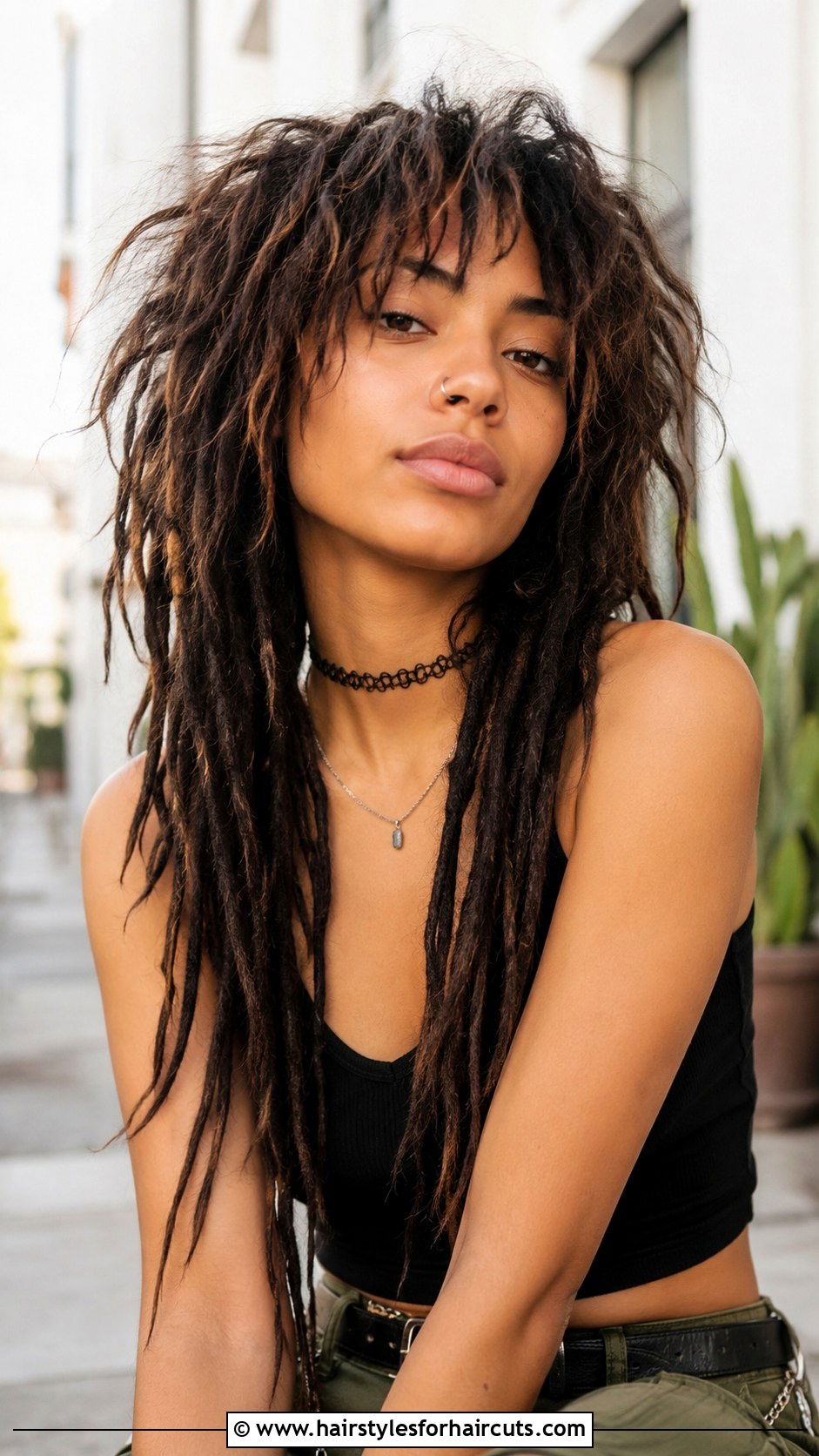 Dreadlock Wolf Cut - 25 dread haircuts - 25 dread haircuts