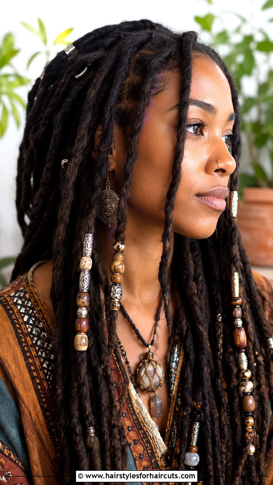 Dreadlocks With Beads - 25 dread locks hairstyles for ladies - 25 dread locks hairstyles for ladies