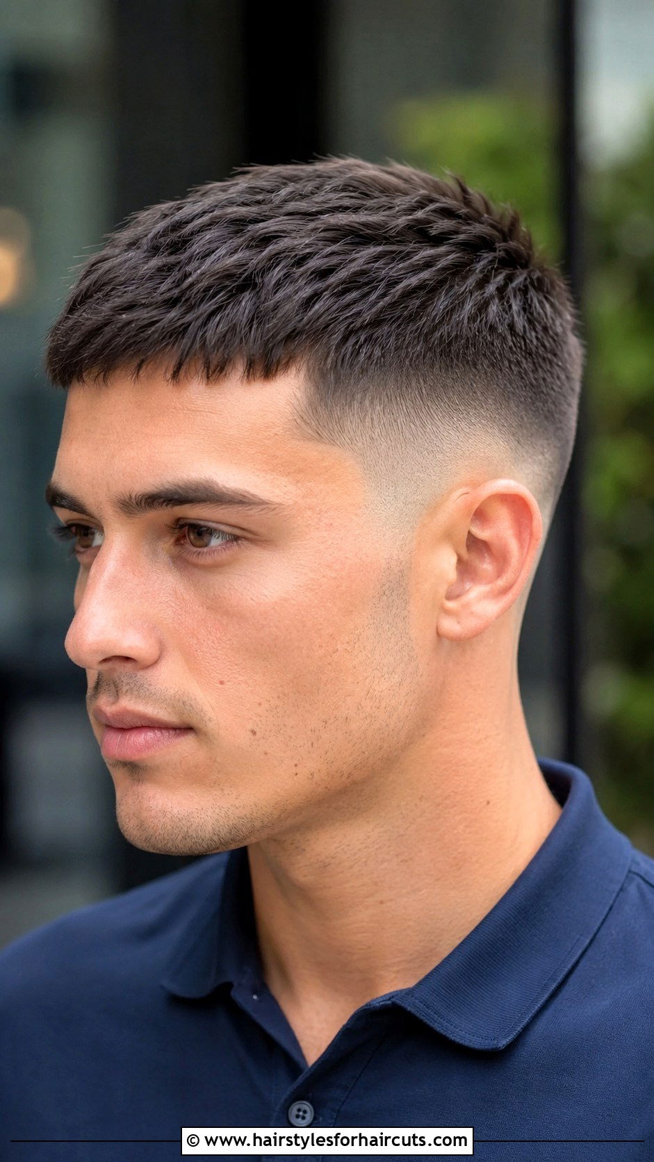 Drop Fade Caesar Cut - 25 drop fade haircuts - 25 drop fade haircuts