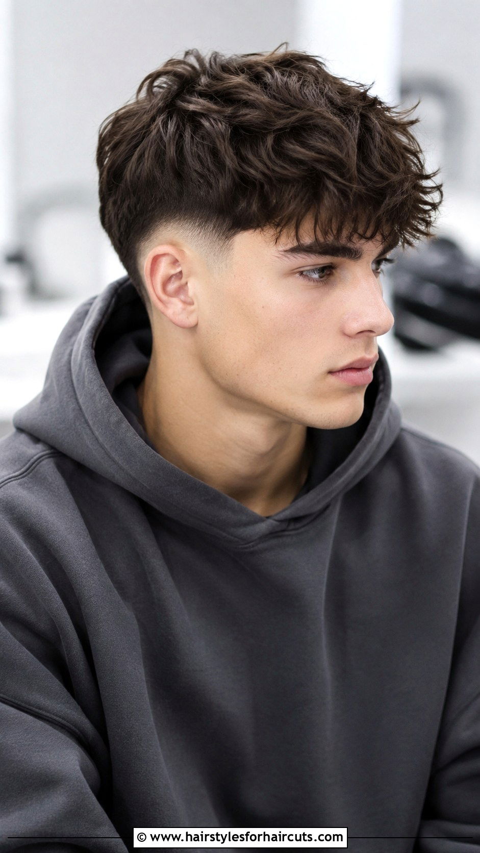 Drop Fade Messy Look - 25 haircuts fade types - 25 haircuts fade types