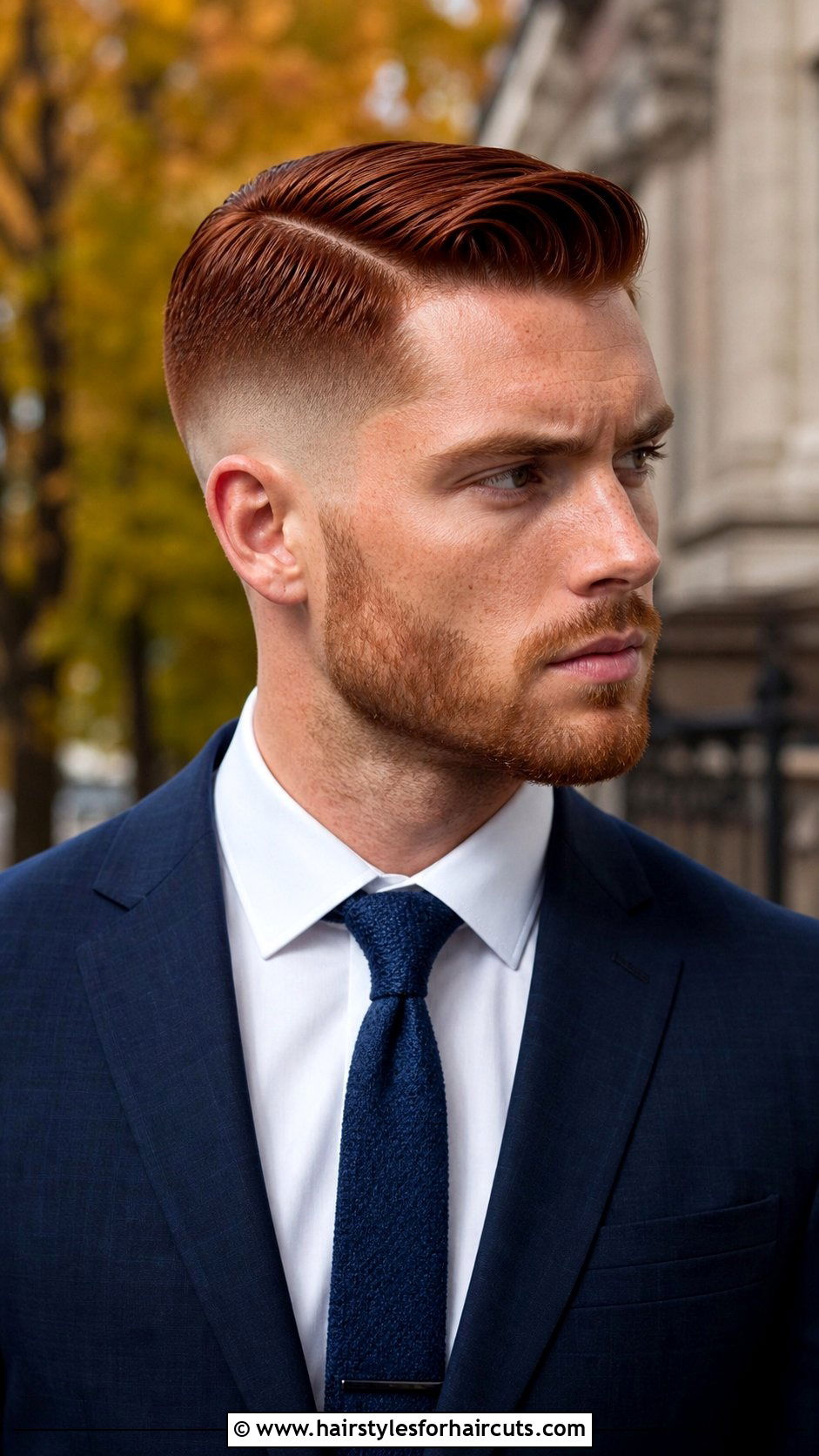 Drop Fade Red Comb Over - 25 fade haircuts red hair - 25 fade haircuts red hair