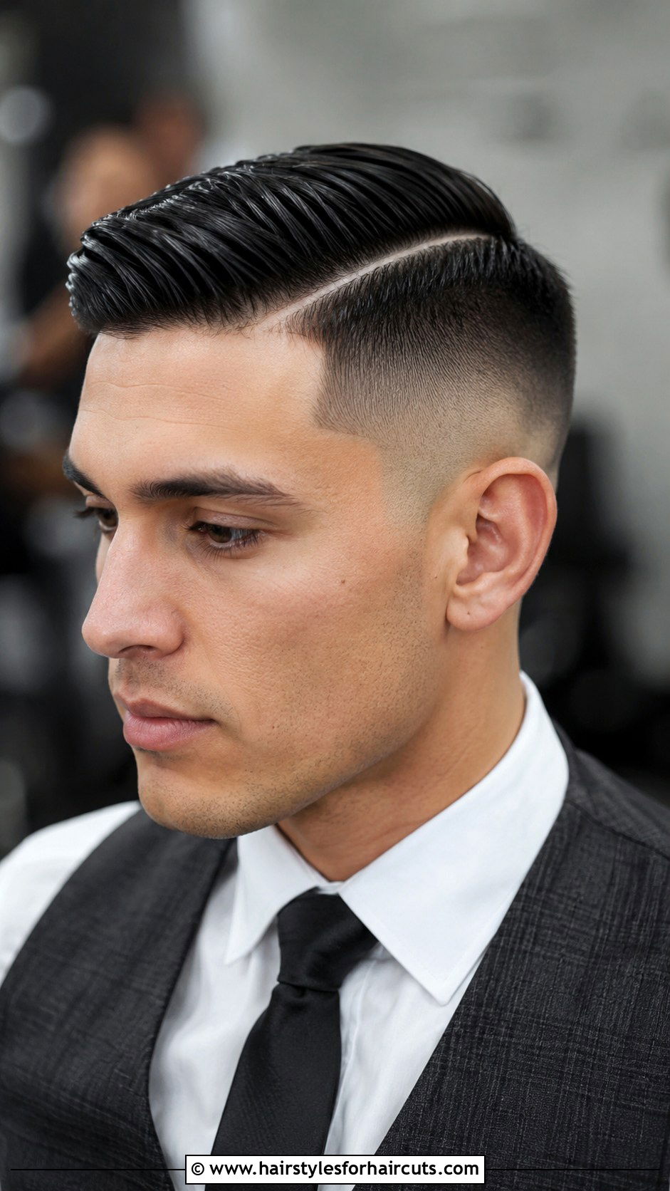 Drop Fade With Hard Part - 25 drop fade haircuts - 25 drop fade haircuts