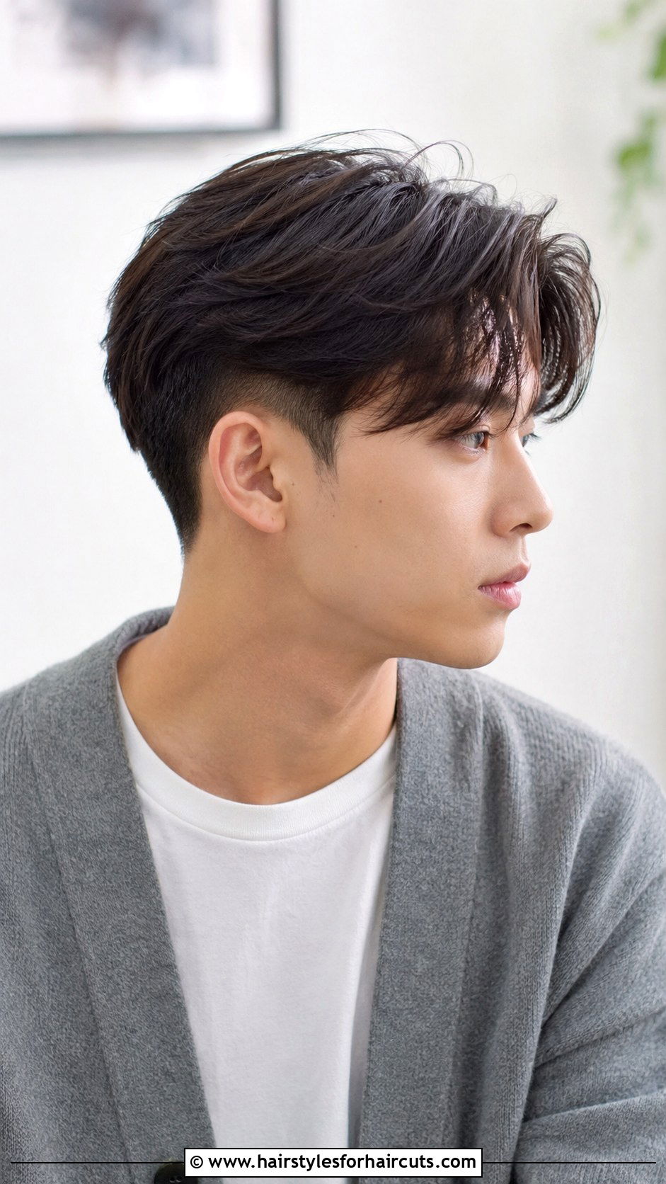 Drop Fade With Swept Bangs - 25 fade haircuts with hair on top - 25 fade haircuts with hair on top