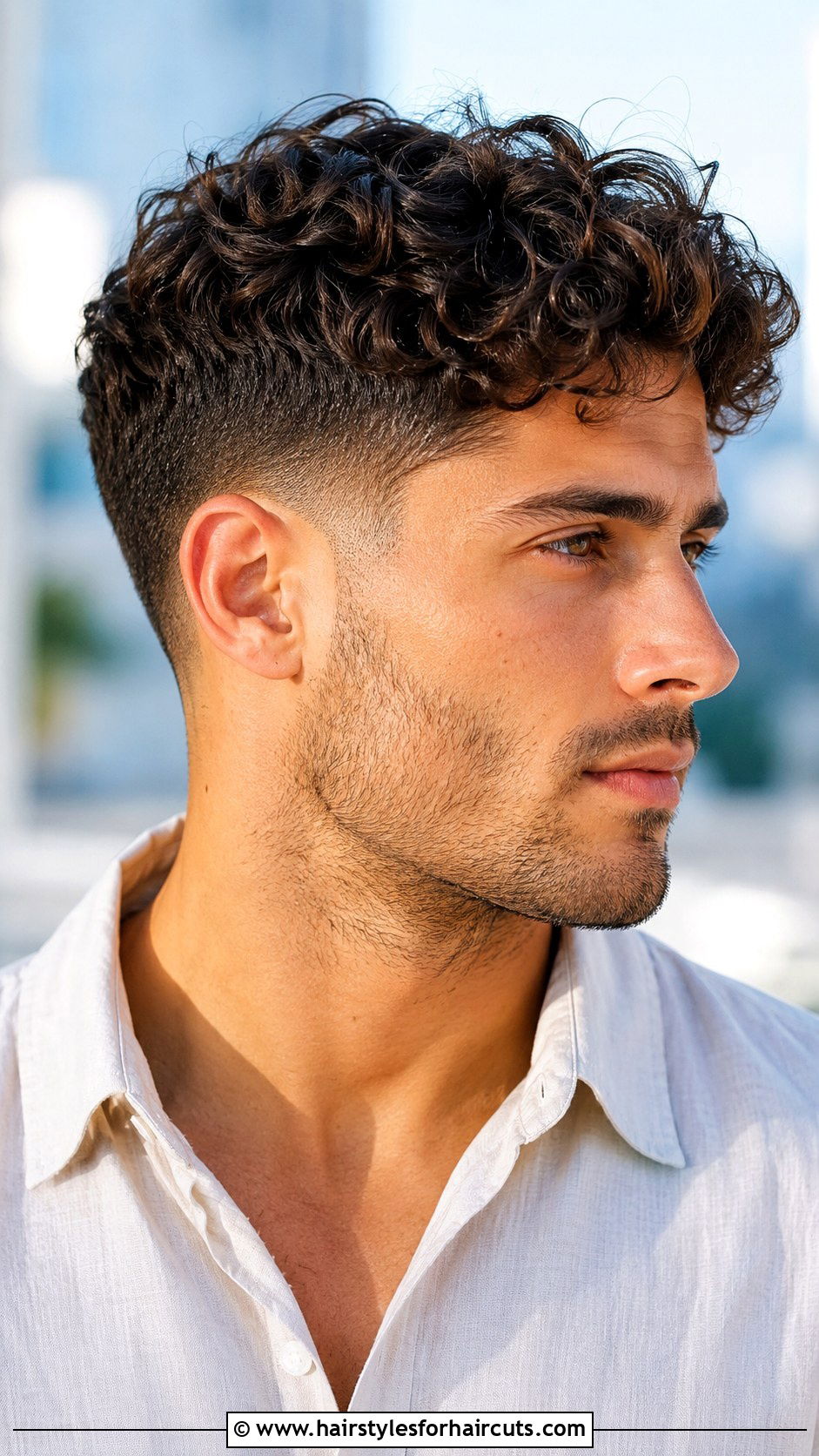Drop Fade for Loose Curls - 25 drop fade haircuts curly hair - 25 drop fade haircuts curly hair