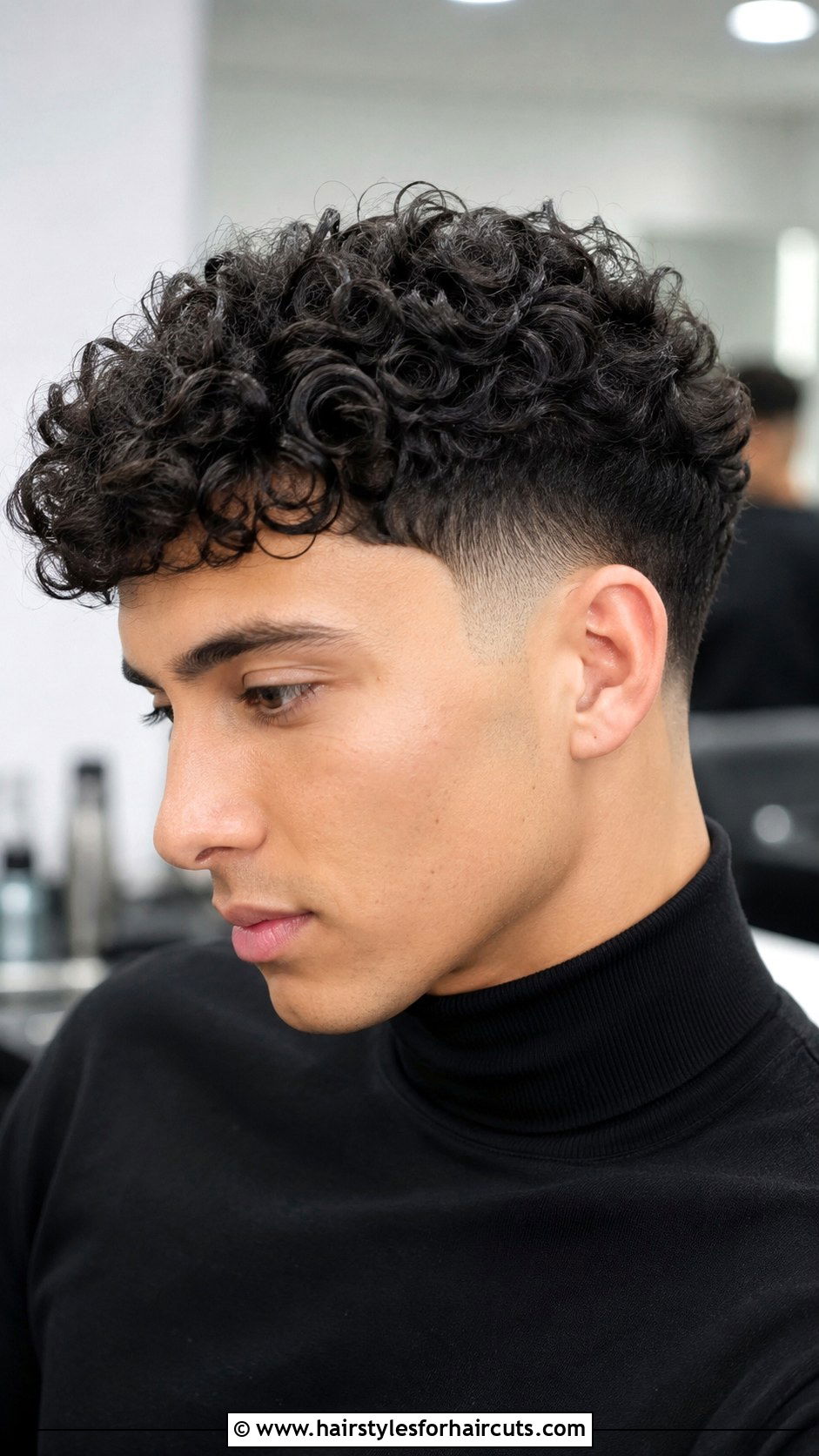 Drop Taper Fade Curly Hair - 25 curly hair taper haircuts - 25 curly hair taper haircuts