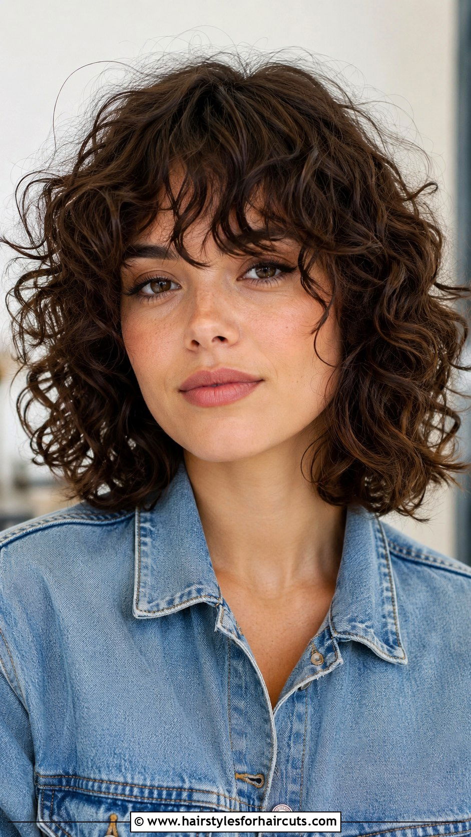 Dry Curly Fringe Haircut - 25 dry haircuts - 25 dry haircuts