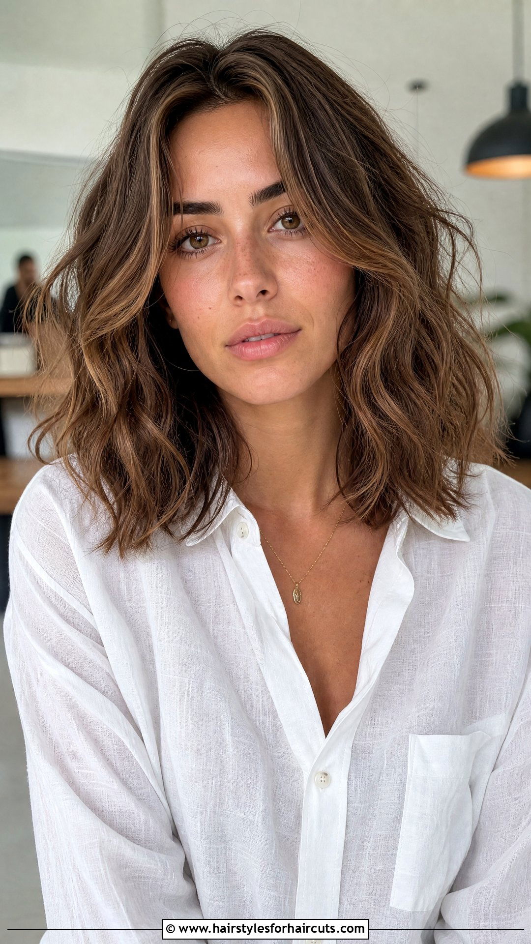 Dry Wavy Lob - 25 dry haircuts - 25 dry haircuts
